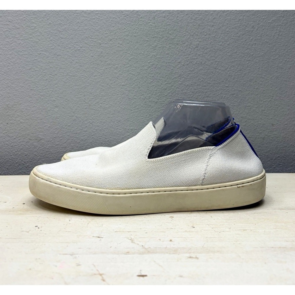 Rothy's White Knit Low Top Sneakers Size 10